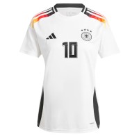 Deutschland Jamal Musiala #10 Heimtrikot Frauen EM 2024 Kurzarm